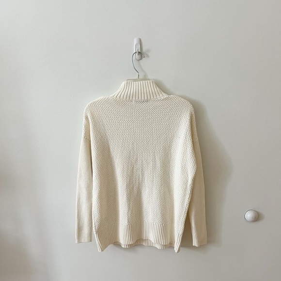 J crew cable knit mockneck sweater - Picture 5 of 5
